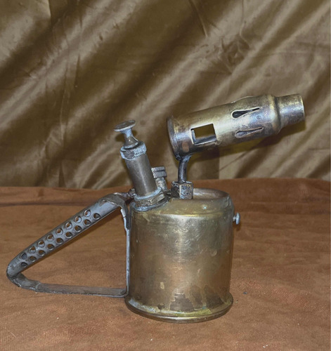 Soplete Bronce Antiguo Primus 630 Suizo Impecable Estado (Usado)