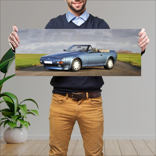 Cuadro 30x80cm Auto 1988 Aston Martin V8 Volante 179