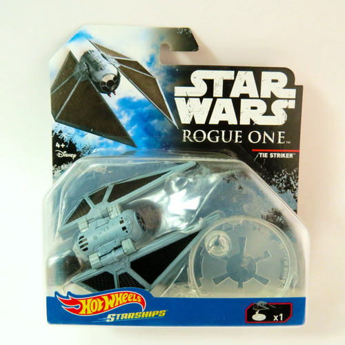 Hot Wheels Tie Fighter Primera Orden Nave Star Wars 1:64 A2 Gris