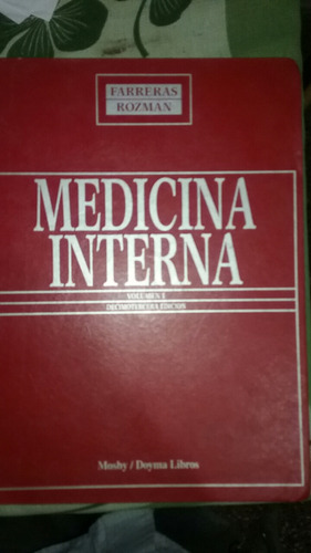 Medicina Interna Tomo 1   Farreras Rozman