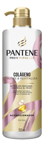  Acondicionador Pantene Pro-v Miracles Colágeno Nutre & Revitaliza 510ml