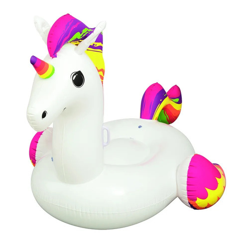 Inflable Unicornio Kawai Pileta Bestway Aro Gigante Flotador