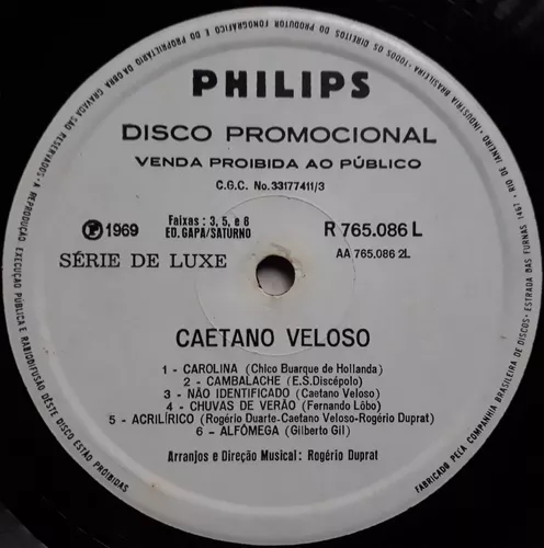 Lp Voô Livre Rádio Caioba Fm 1984