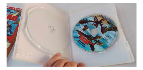 Dvd Como Treinar Seu Dragão Duplo Com 1 Filme Extra C Luva (Usado)