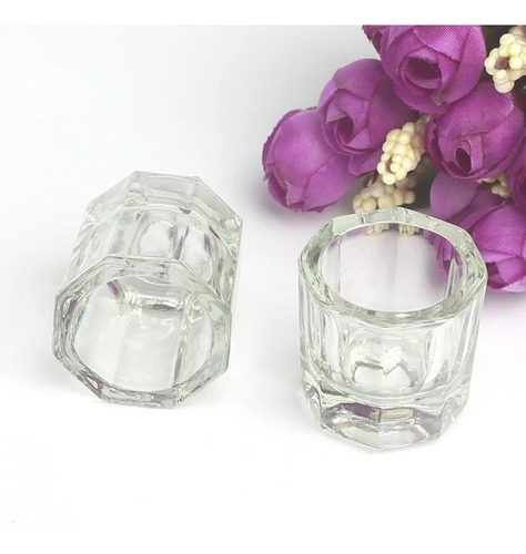 Pack De 3 Mini Vasos O Dappen De Cristal