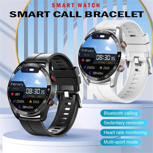 * Reloj Inteligente Hw20 Bluetooth Con Monitoreo De