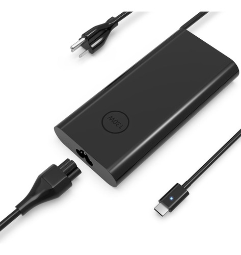 Adaptador De Ca De Cargador Usb C De 130 W Para Dell Precis.