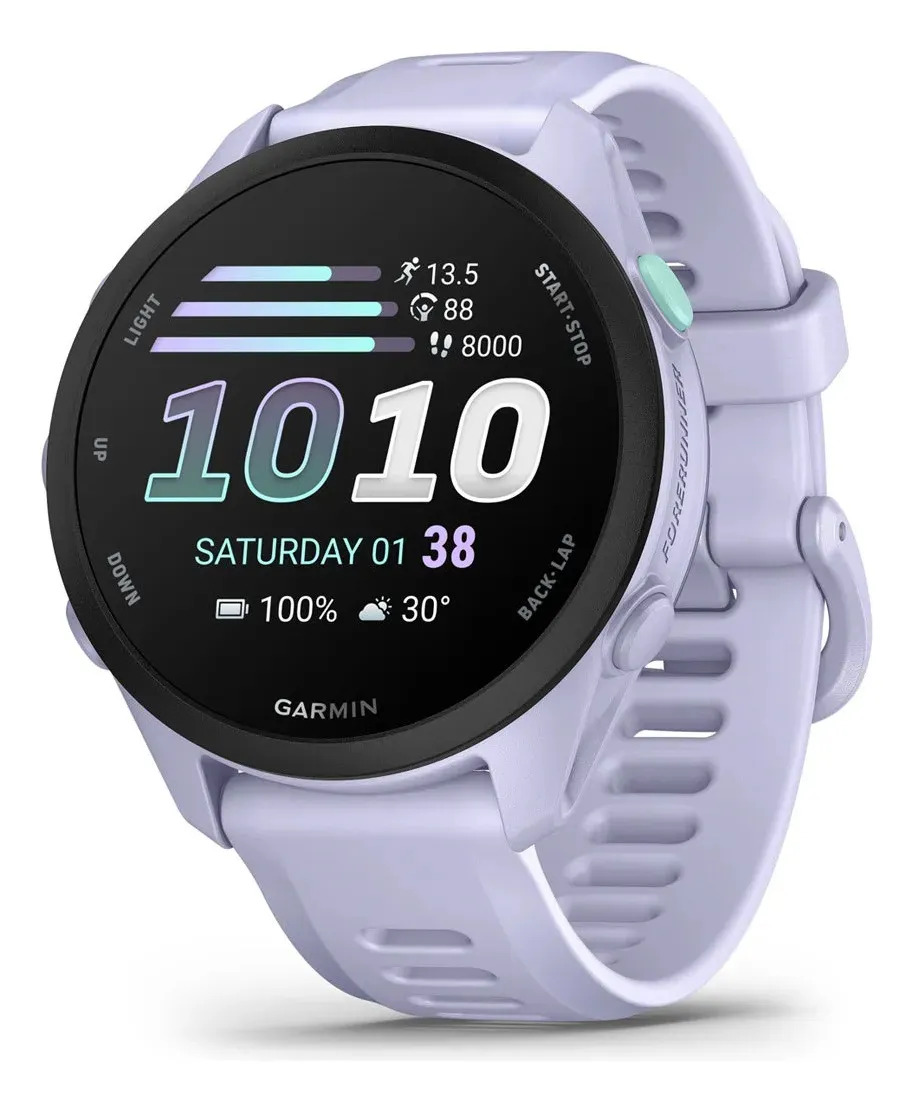 Garmin Relógio Forerunner 70 Branco- 42mm Com Monitor Cardíaco