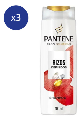 Pack Shampoo Pantene Pro V Essentials Rizos Definidos 400ml