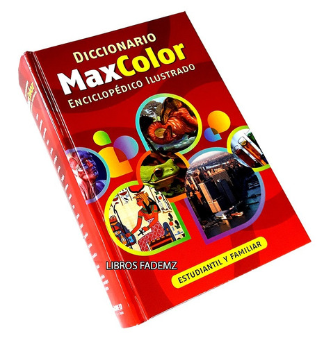 Libro Diccionario Maxcolor Enciclopédico Ilustrado