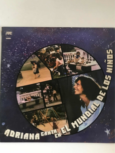 Adriana Canta En El Mundo De Los Niños - Atc(1981) - Vinilo