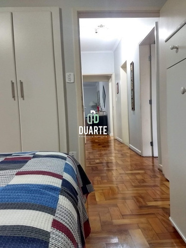 Imagem 19 de 30 de Vendo Apartamento Lindo No Boqueirão Em Santos, 3 Quartos, Varanda, 121m2 Úteis, 1 Vaga, Portaria 24 Horas, - Ap03498 - 69184632