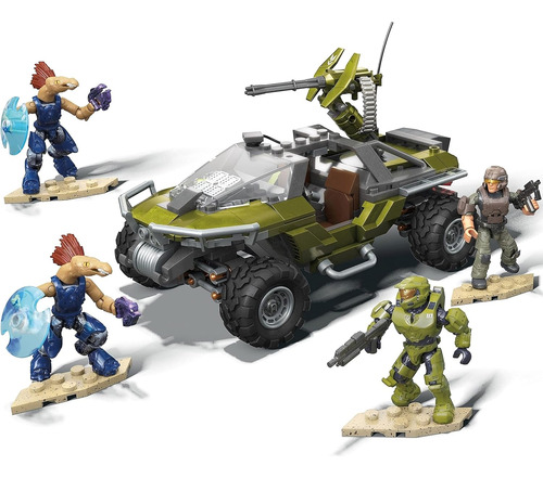 Mega Construx Halo Warthog Rally Vehicle Halo Infinite Juego