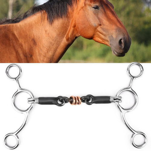 Mordaza De Mejilla Completa Horse Chew Broca De Acero Inoxid