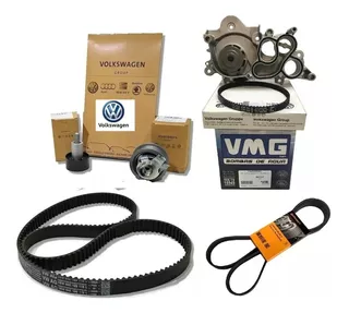 Kit Distribucion Vw Virtus 1.6 16v Msi Bomba Correa + Poliv