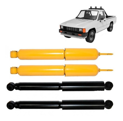 Kit Amortiguador Del Tras Para Toyota Hilux 2.4 1998 2001