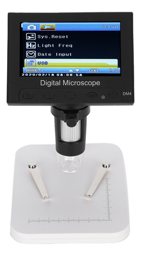 Dm4 4.3 Lcd 2.0mp Usb Microscopio Electrónico Digital 1000x