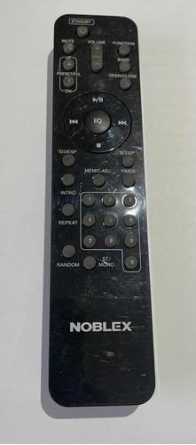 Control Remoto Minicomponente Audio Noblex