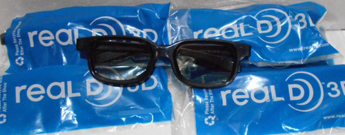 Lentes 3d Pasivas Real-d Polarizacion Circular