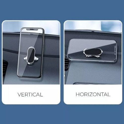 Imagen 5 de 9 de Soporte Magnético De Celular Para Auto Con Imán En Clicshop