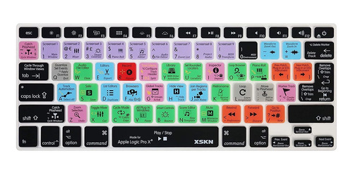 Funda Silicona Para Teclado Macbook Air 13 Para Logic Pro X