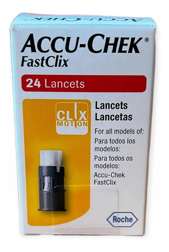 Lancetas Accu Chek Fastclix