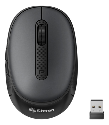 Mouse Bluetooth/ Rf, Multiequipo Con Batería Recargable 800