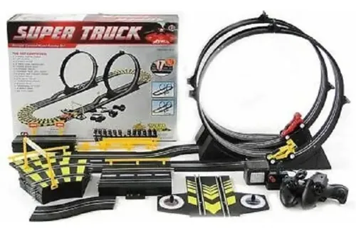 Autorama Grande 2 Looping Pista Corrida Double Kit Completo ...