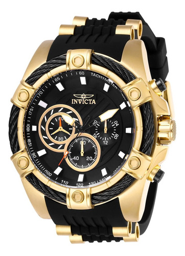 Reloj Invicta Bolt 26818 Hombre Dorado - Original