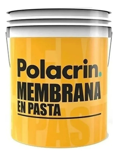 Polacrin Membrana En Pasta Techos Terrazas 20l