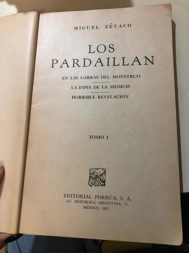 Los Pardaillan- Miguel Zeváco (Usado)