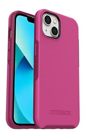 Funda De Policarbonato Color Rosa Compatible Con iPhone 13