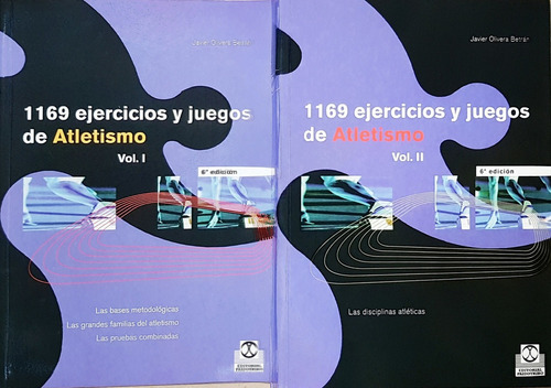 1169 Ejercicios Y Juegos De Atletismo - 2 Tomos