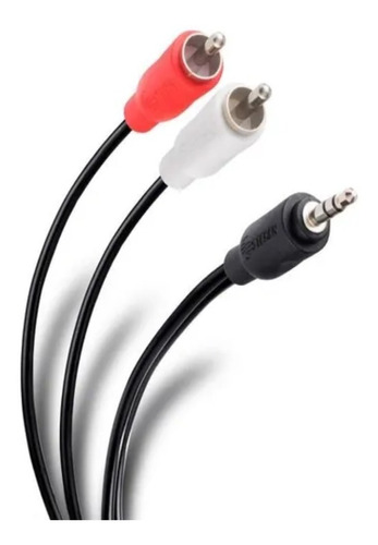 Cable Plug 3,5 Mm A 2 Plug Rca De 1,8 M
