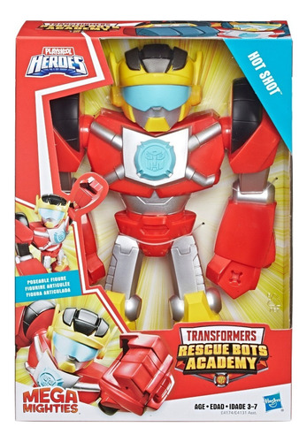 Transformers Hot Shot Rescue Bots Academy Mega Mighties Hasb