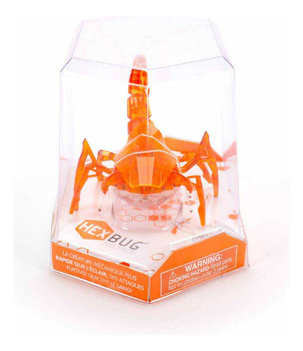 Escorpião Mecânico Laranja - Hexbug Mechanical