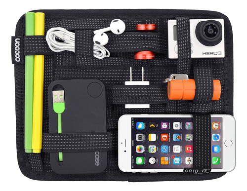 Cocoon Grid-it! Estuche Organizador.  Negro Talla Unica