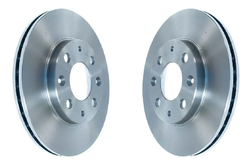 Imagen 1 de 7 de Discos De Freno P/ Honda Fit 1.4 Trw Ori