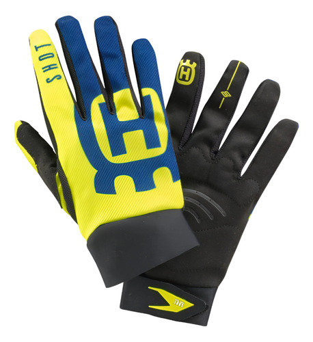 Guantes Motocross Enduro 100% Husqvarna Shot Original