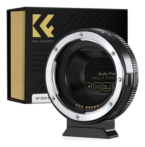 Adaptador Lente Canon Efs A  Eos M Autofoco K&f Concept 