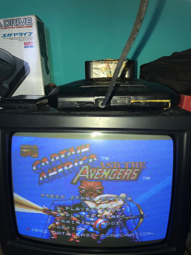 Capitain America And The Avengers Mega Drive Original (Usado)