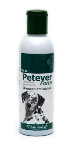 Petever Forte Shampoo Antiseptico 150 Ml Drag Pharma 