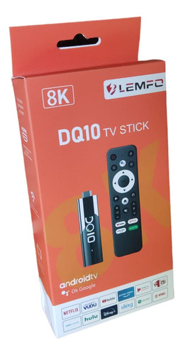 Tv Stick Android Tv  8k Ram-4gb A Int 32gb Wifi 6 Android 13