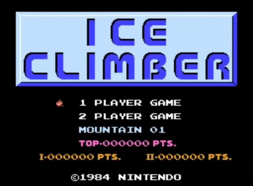 Cartucho Family Game Ice Climber (usado) (Usado)