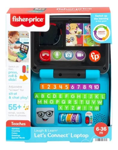 Fisher Price - Mi Primera Laptop De Aprendizaje - Sonidos !