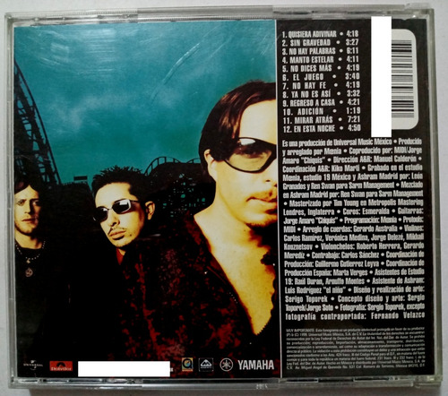 Moenia + Adiccion Cd Original (Usado)