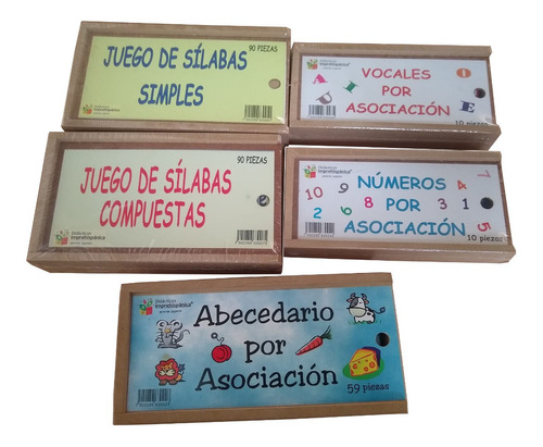 Abc Vocales Numeros Silabas Simples Compuestas Alfabeto Set5