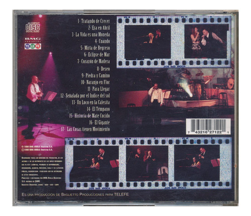 Cd Juan Carlos Baglietto - 15 Años (Usado)