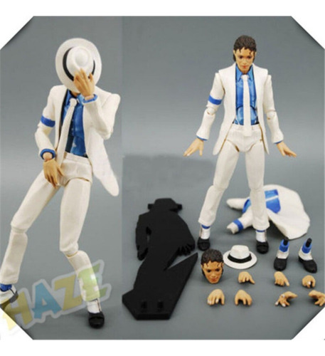 Michael Jackson Criminal Moonwalk Acción Figura Regalo 14cm