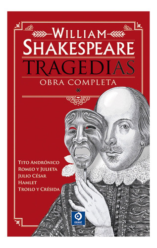 W. Shakespeare  Tragedias T I- O. Completa, De Shakespeare, William. Editorial Edimat Libros, Tapa Dura, Edición 1 En Español, 2019